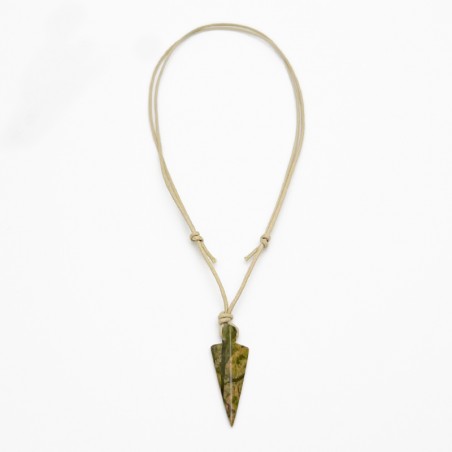Collier cordon coton ajustable