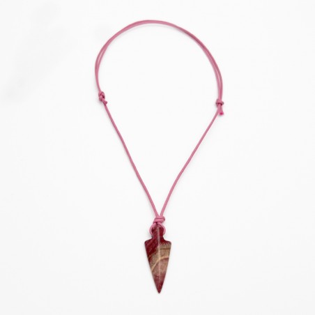 Collier cordon coton ajustable
