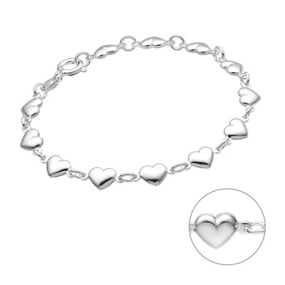 Bracelet en argent 925/1000 anti-allergique (sans nickel)